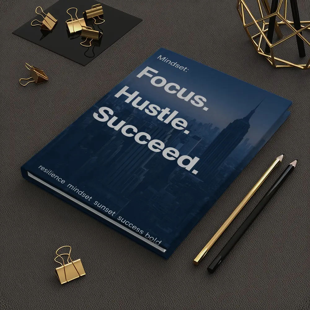 Focus Hustle Succeed Mindset New York City – Notebooks