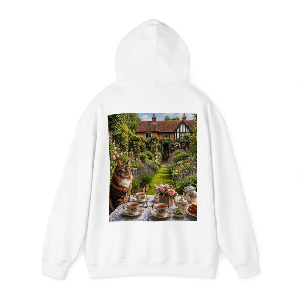 Maine Coon Cat English Cottage Garden Tea – Hoodies