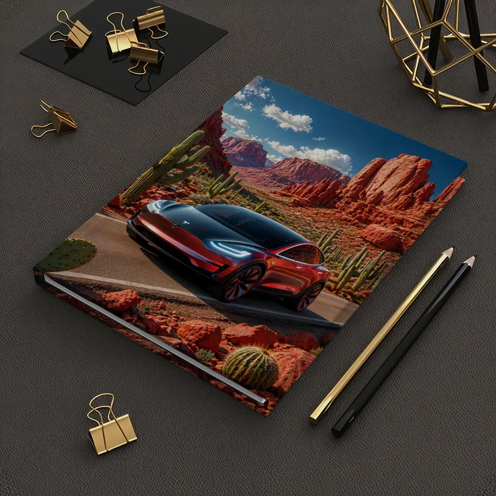 Tesla Model 3 Red Rock Canyon Drive – Notebooks