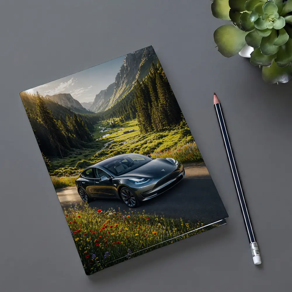 Tesla Model 3 Mountain Valley Road Drive – Notebooks