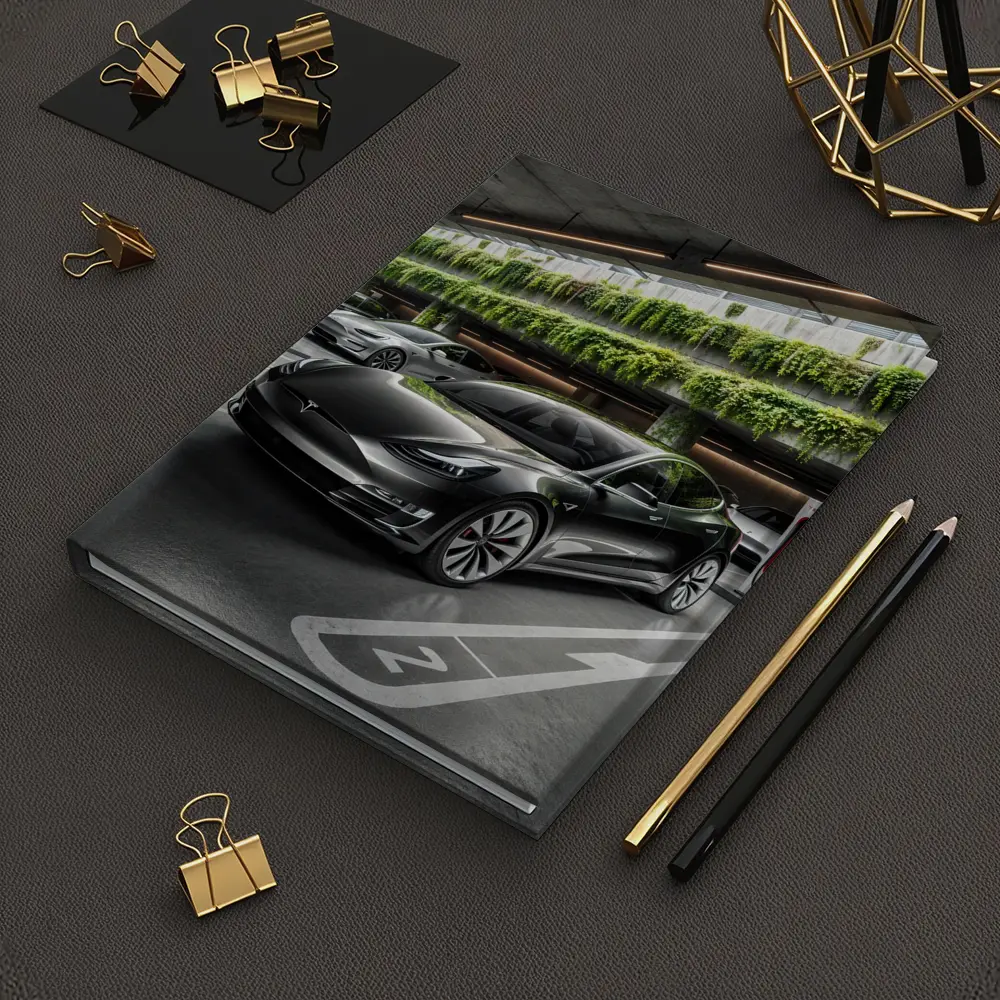 Tesla Model S Black Indoor Supercharger Station – Notebooks