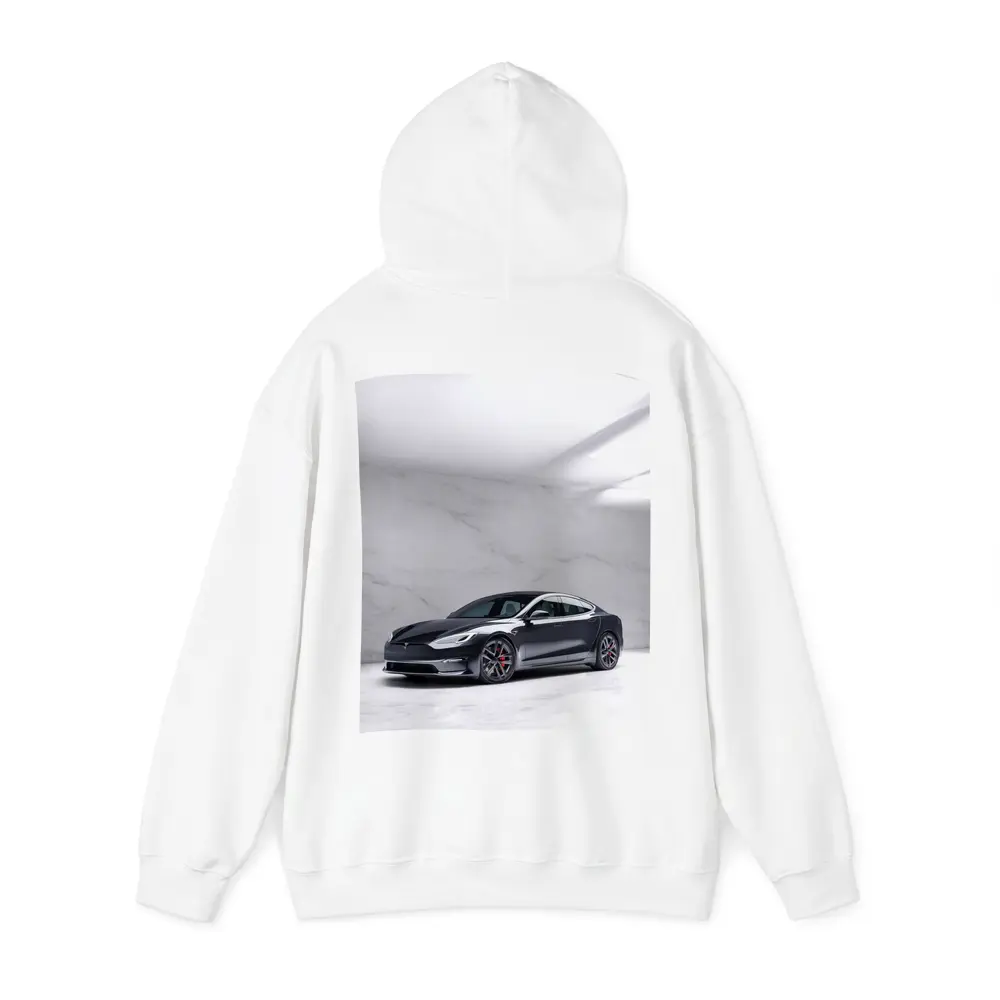 Tesla Model S Dark Gray Marble Studio – Hoodies