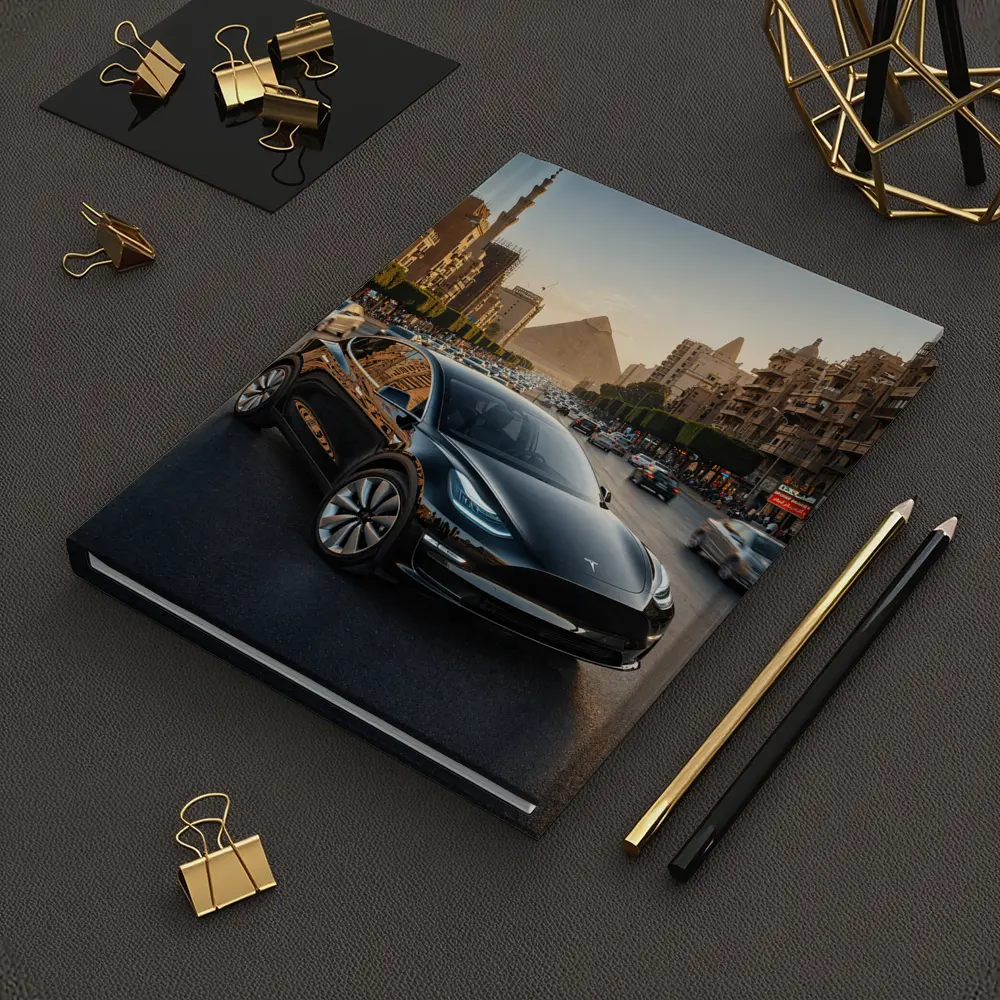 Tesla Model Y Driving Cairo Egypt Streets – Notebooks