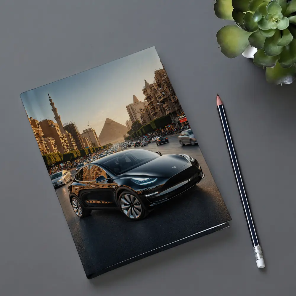 Tesla Model Y Driving Cairo Egypt Streets – Notebooks