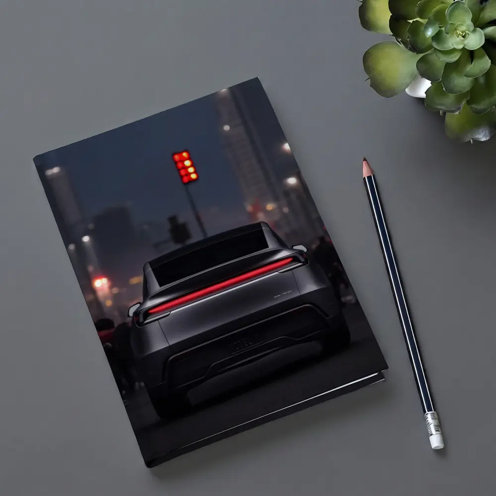 Audi Q8 E-Tron City Street Night – Notebooks