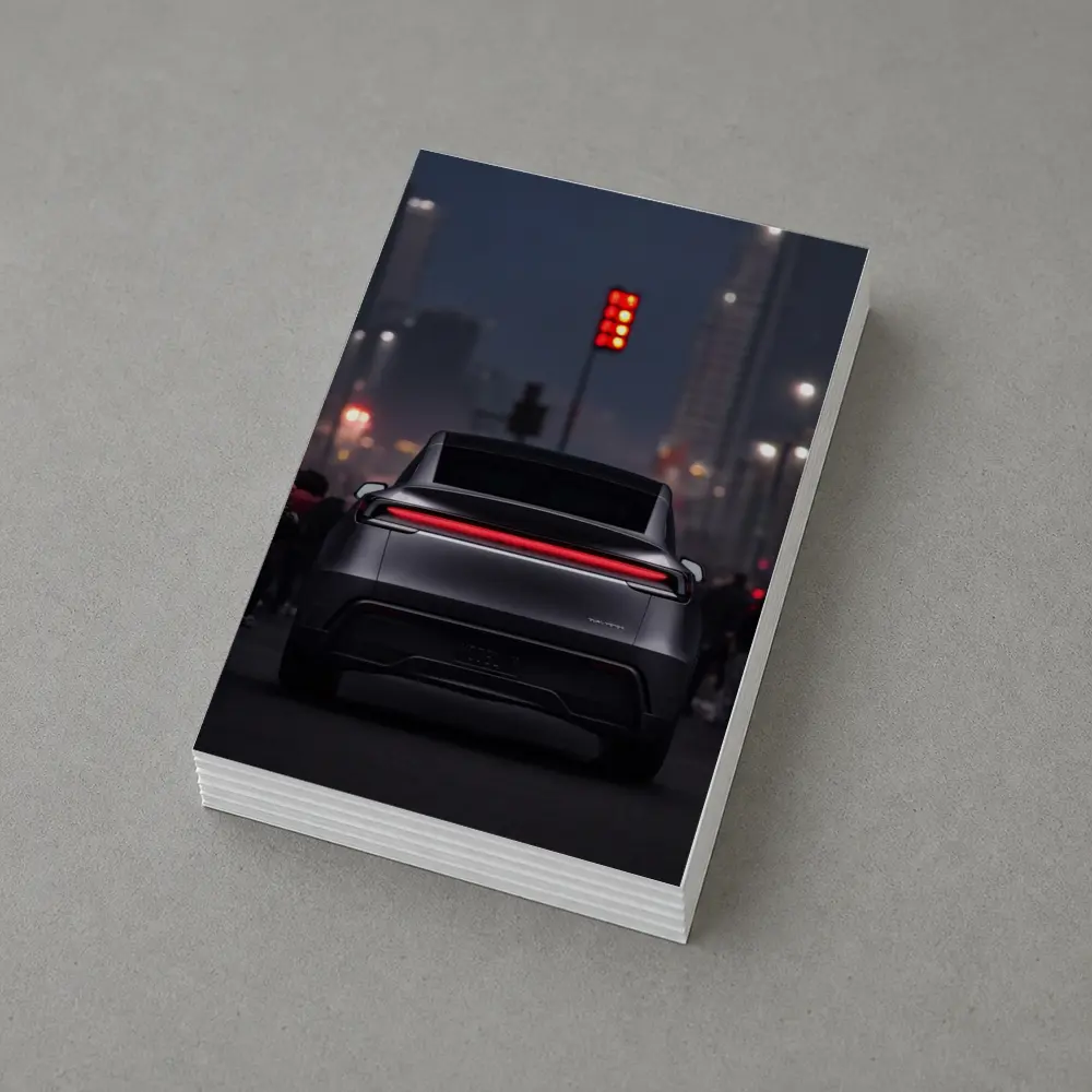 Audi Q8 E-Tron City Street Night – Postcards