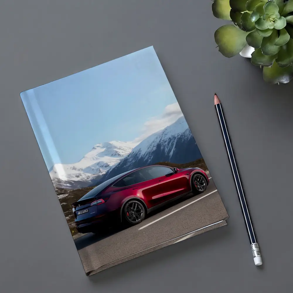 Tesla Model Y Red Mountain Road Drive – Notebooks