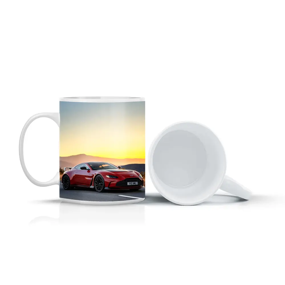 Aston Martin Vantage V12 Sunset Mountain Road – Mugs
