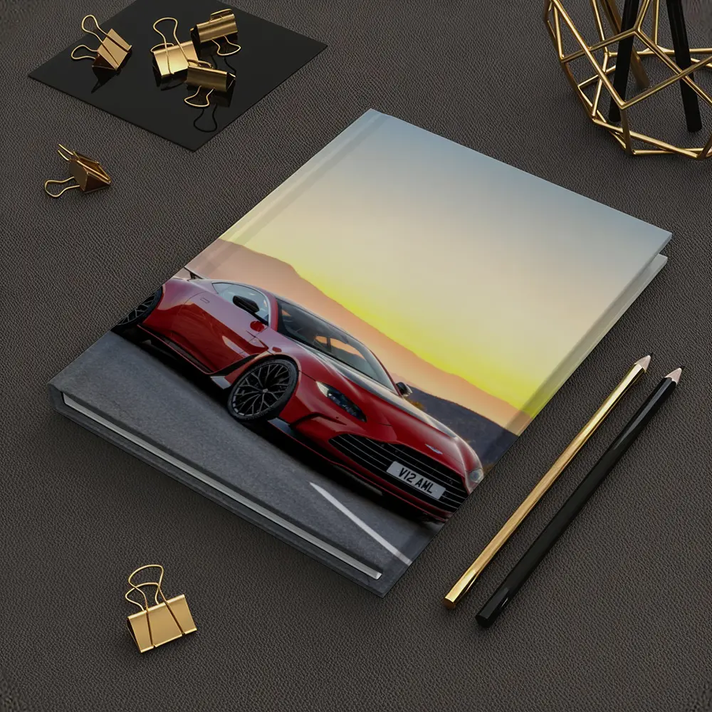 Aston Martin Vantage V12 Sunset Mountain Road – Notebooks