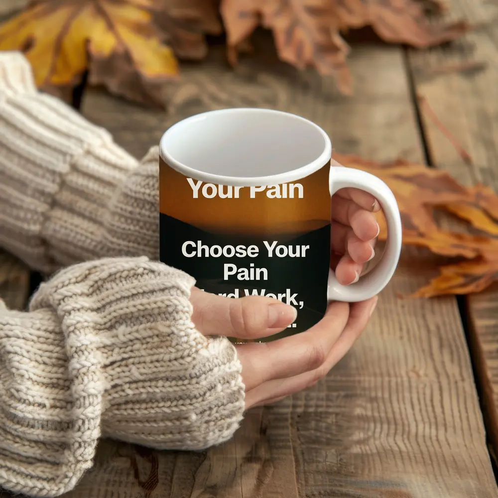Choose Your Pain Hard Work or Regret – Mugs