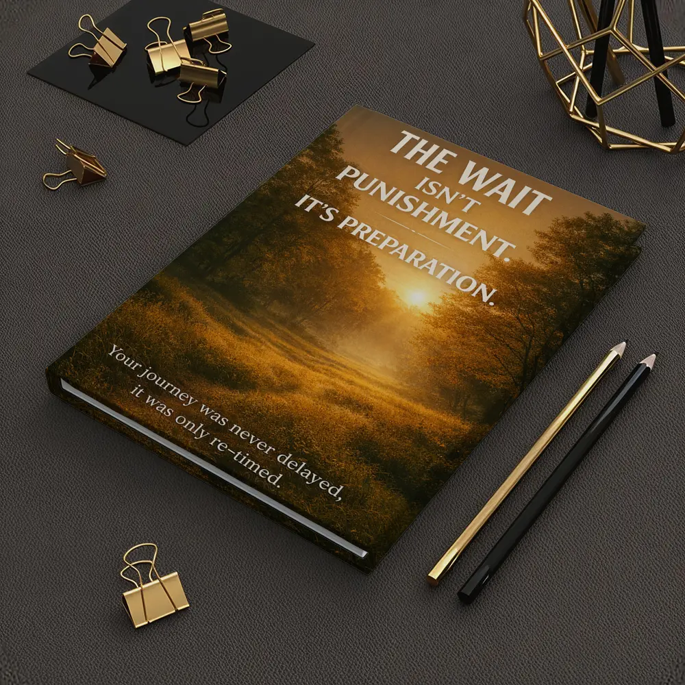 Mindset Wait Preparation Sunrise Forest Path – Notebooks