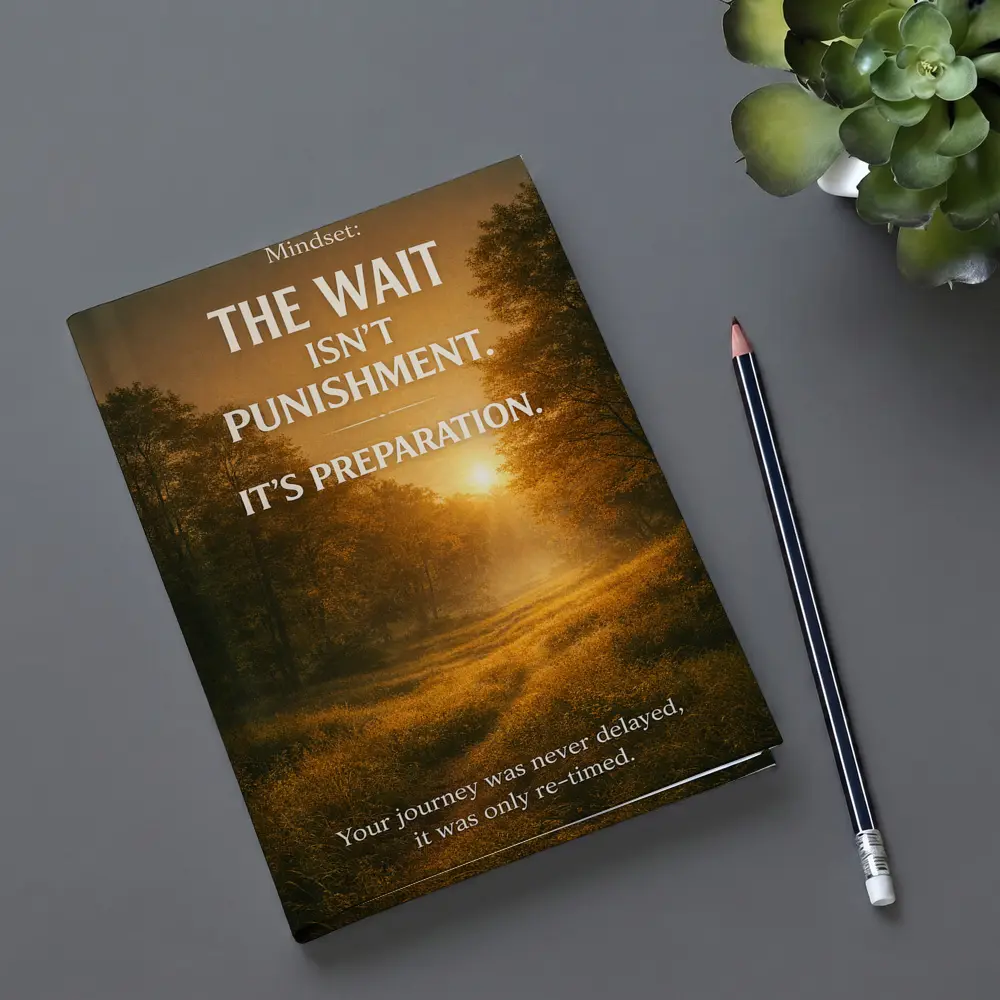 Mindset Wait Preparation Sunrise Forest Path – Notebooks