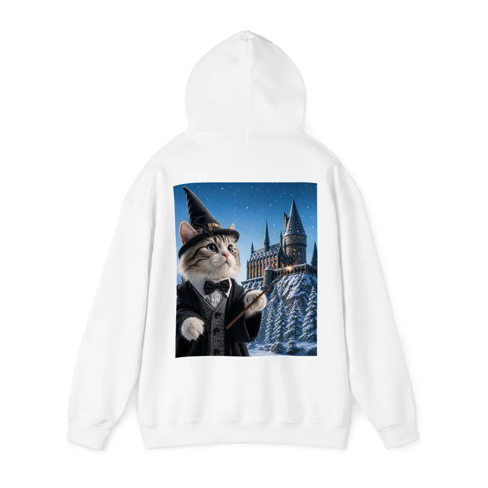 Wizard Cat Harry Potter Style Magic Castle – Hoodies