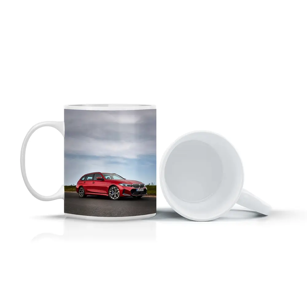 BMW 3 Series Touring Red Road Setting – Mugs