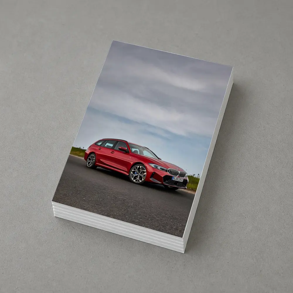 BMW 3 Series Touring Red Road Setting – Postcards