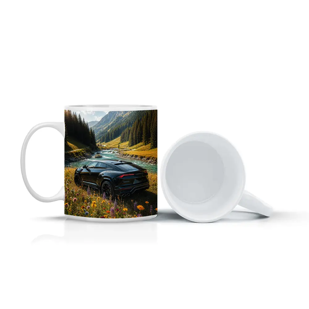 Lamborghini Urus Black SUV Mountain Valley – Mugs