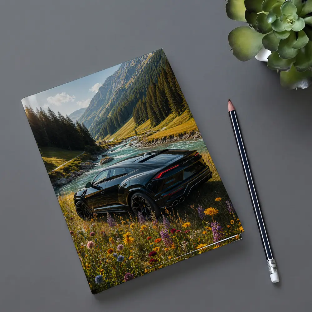 Lamborghini Urus Black SUV Mountain Valley – Notebooks
