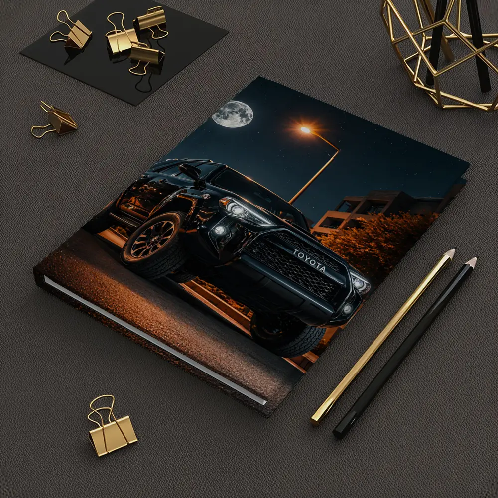 Toyota 4Runner Black SUV Night Moon – Notebooks