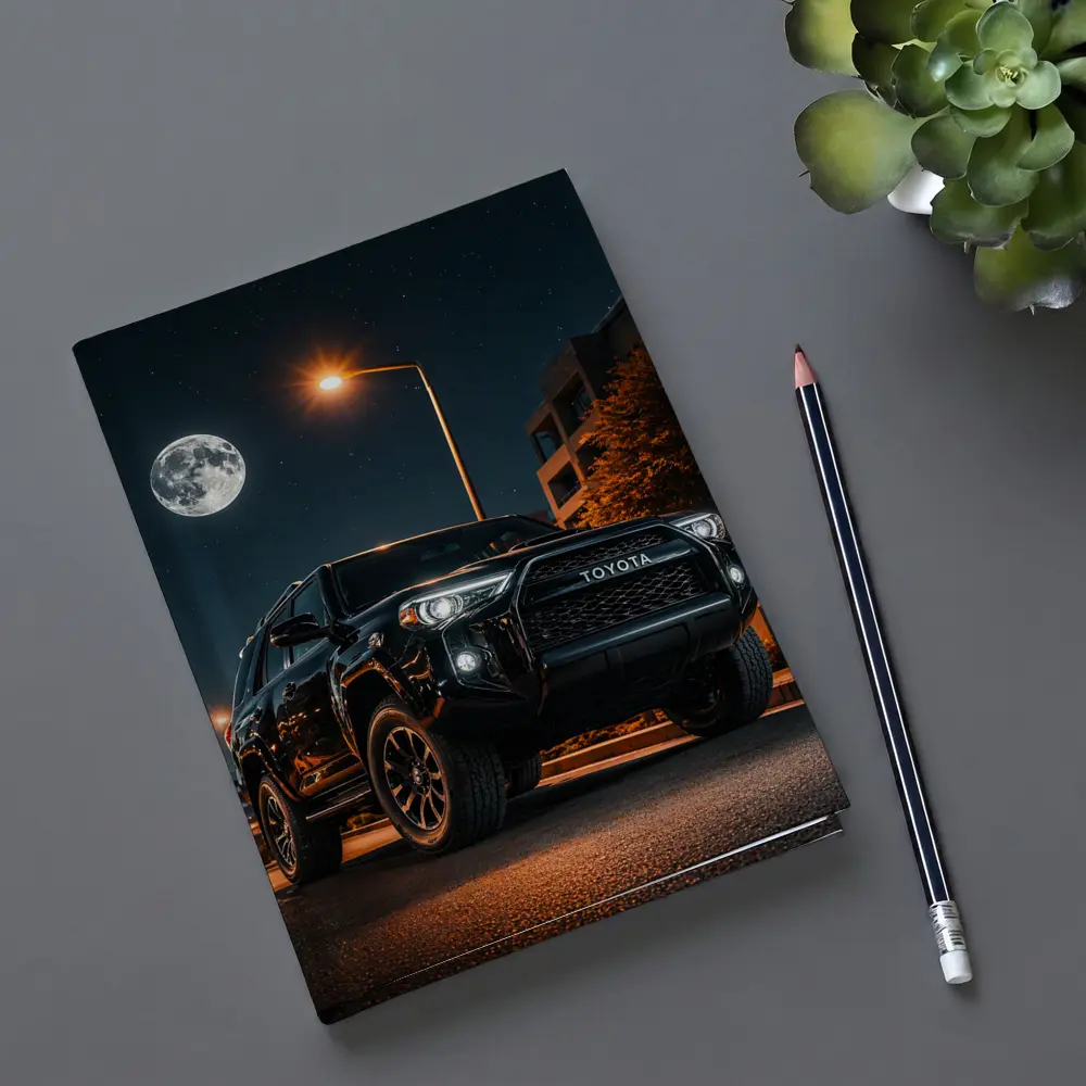 Toyota 4Runner Black SUV Night Moon – Notebooks