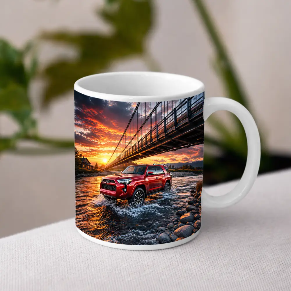 Toyota 4Runner Red River Crossing Sunset – Mugs