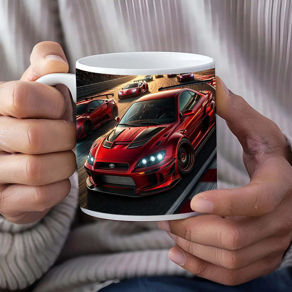 Toyota Altezza Racing on Sunset Track – Mugs