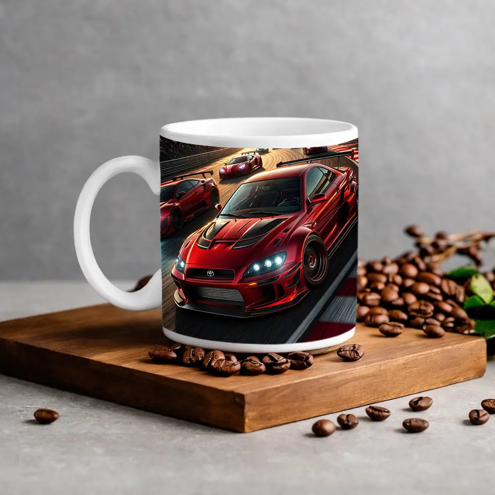 Toyota Altezza Racing on Sunset Track – Mugs