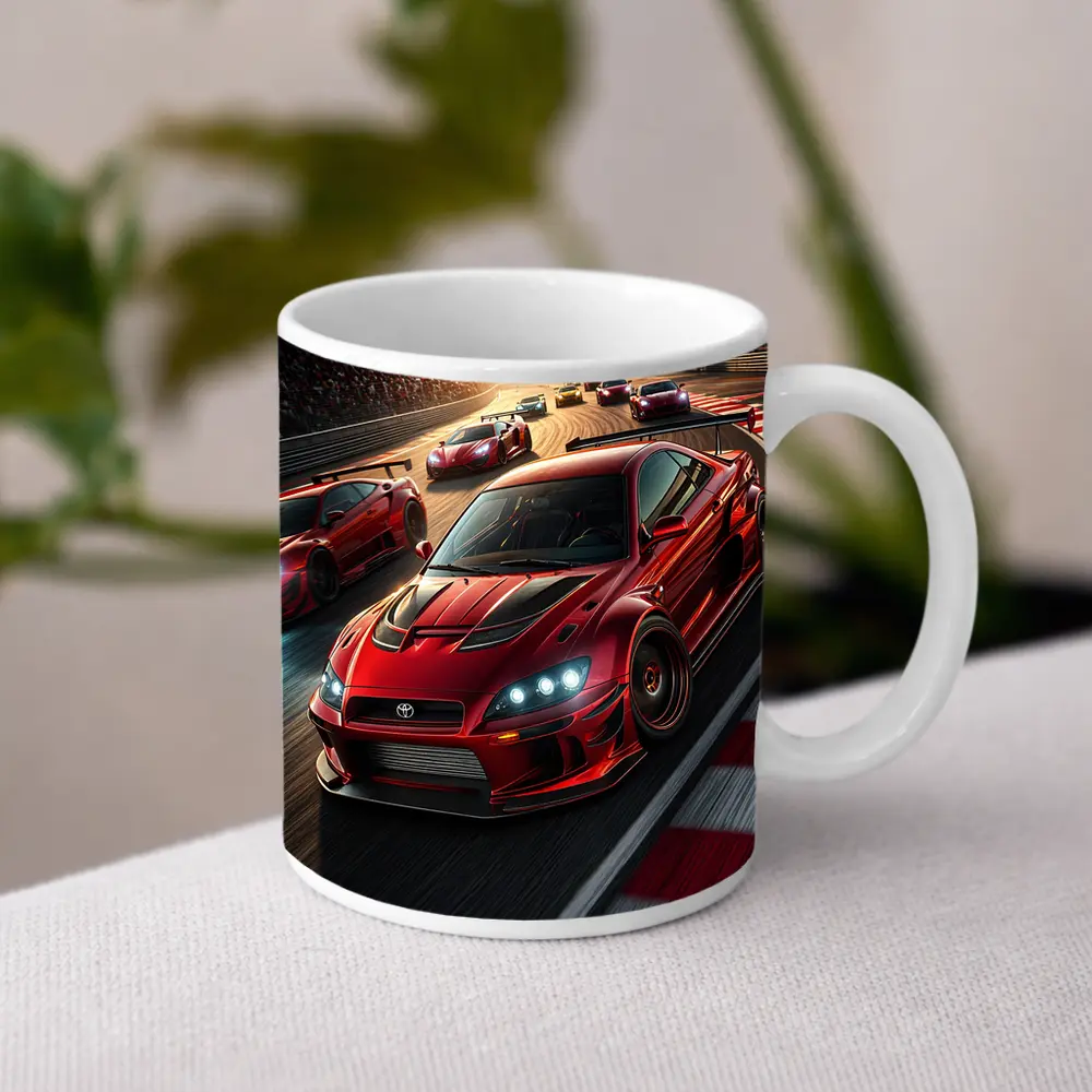 Toyota Altezza Racing on Sunset Track – Mugs
