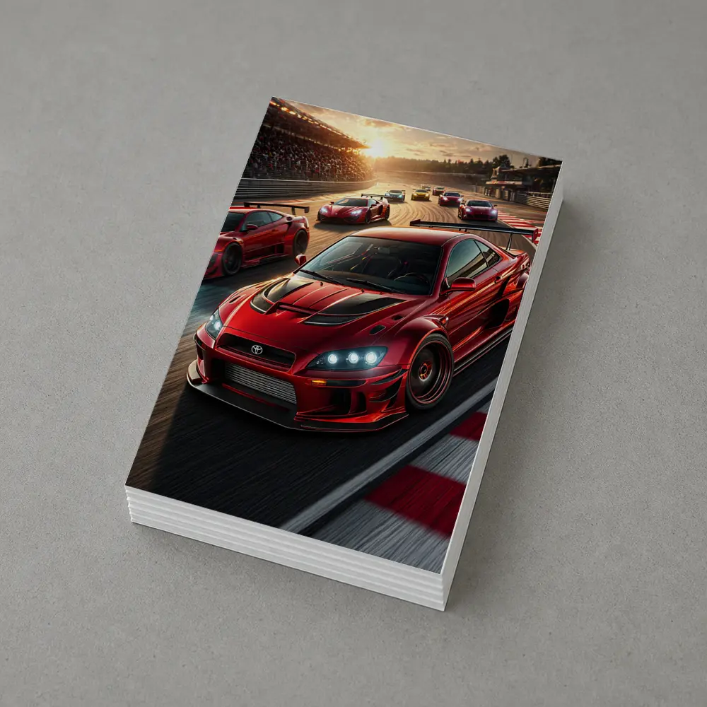 Toyota Altezza Racing on Sunset Track – Postcards