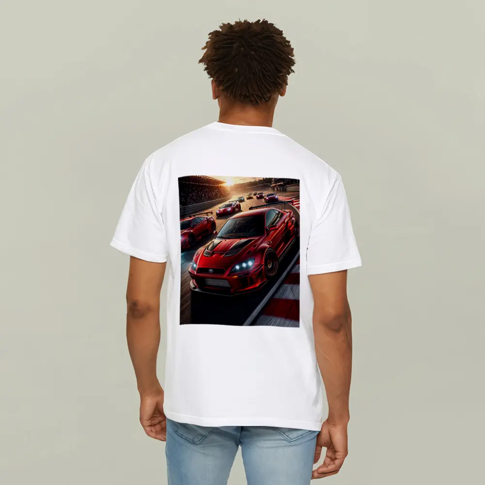 Toyota Altezza Racing on Sunset Track – T-Shirts