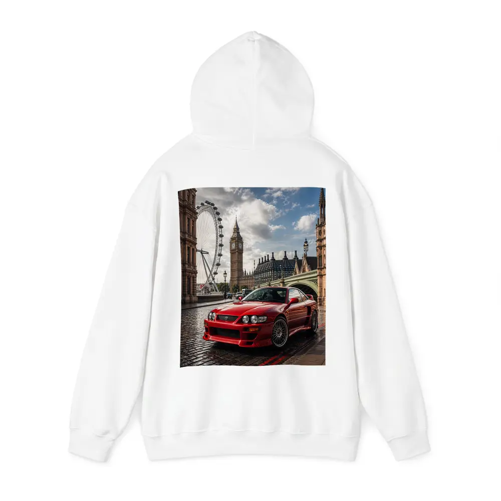 Toyota Altezza Red Car London Big Ben – Hoodies