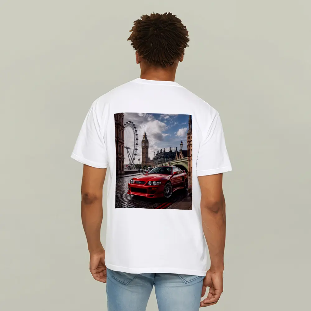 Toyota Altezza Red Car London Big Ben – T-Shirts