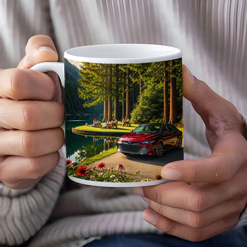 Toyota Avalon Red Sedan Forest Lake – Mugs