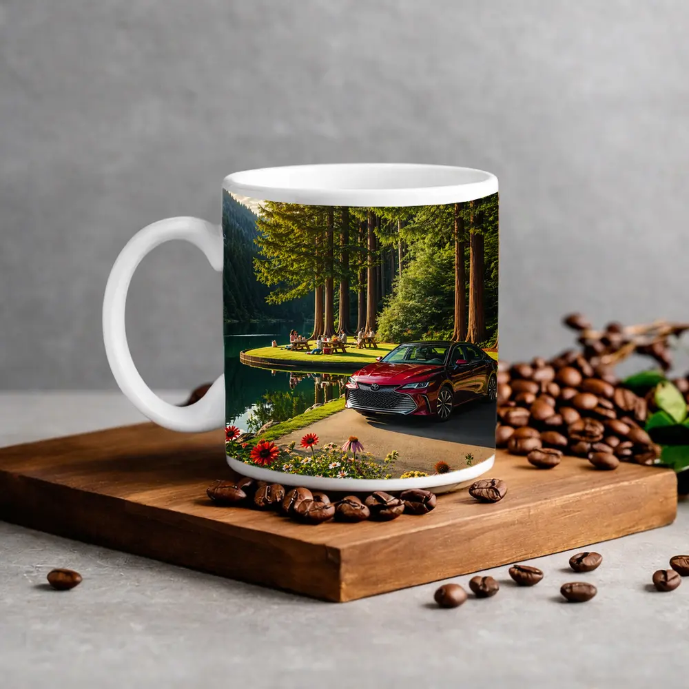 Toyota Avalon Red Sedan Forest Lake – Mugs