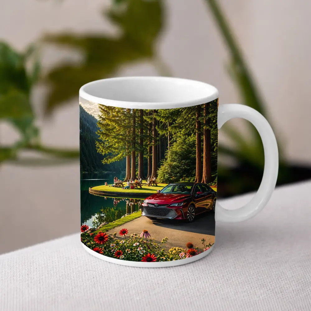 Toyota Avalon Red Sedan Forest Lake – Mugs