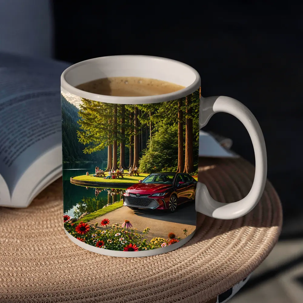 Toyota Avalon Red Sedan Forest Lake – Mugs