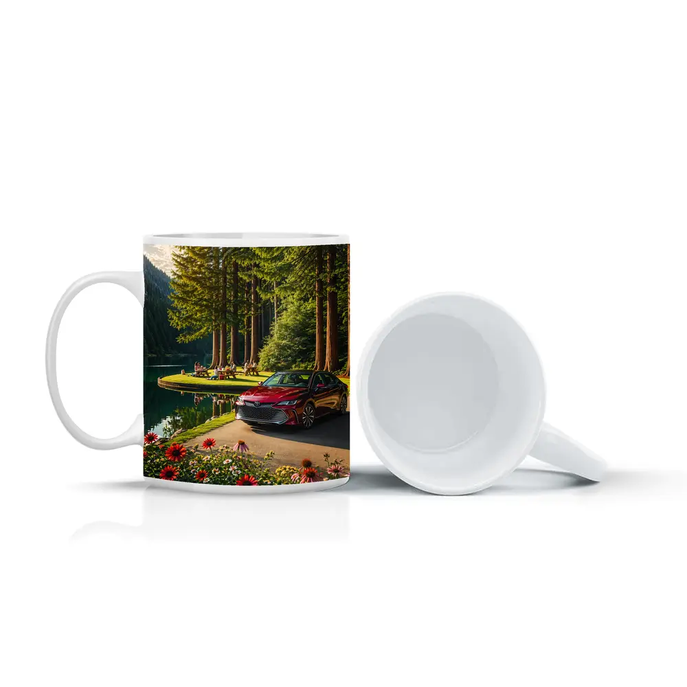Toyota Avalon Red Sedan Forest Lake – Mugs