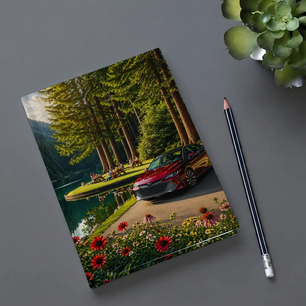 Toyota Avalon Red Sedan Forest Lake – Notebooks