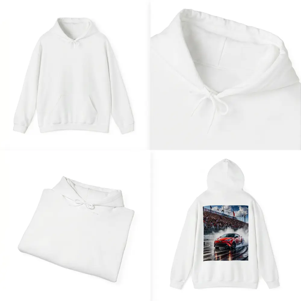 Toyota C-HR Drifting Wet Track Crowd – Hoodies