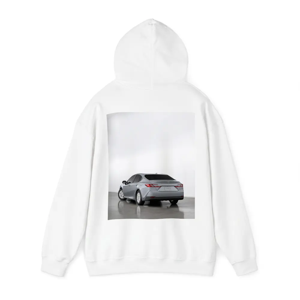 Toyota Camry Silver Sedan Studio Shot – Hoodies