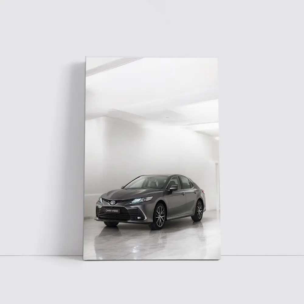 Toyota Camry Hybrid Gray Marble Studio – Wall Art