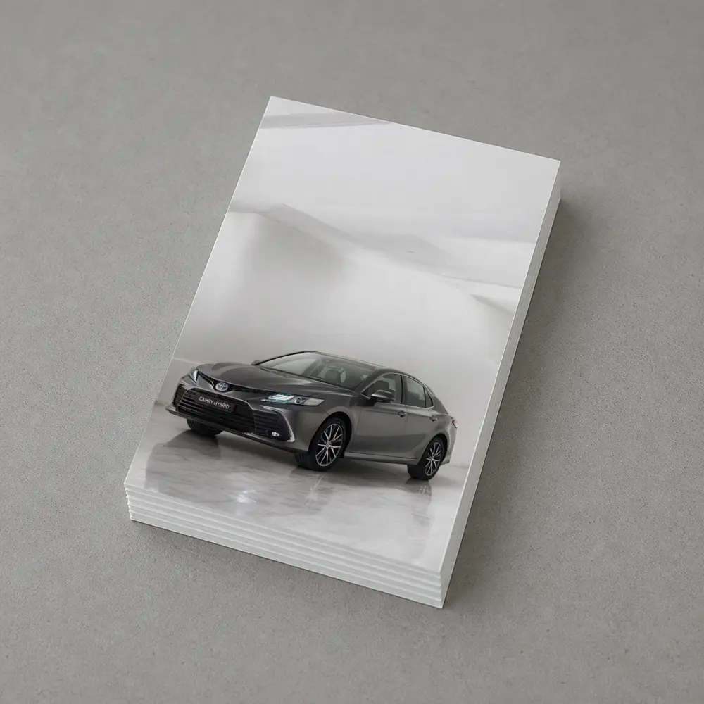 Toyota Camry Hybrid Gray Marble Studio – Postcards