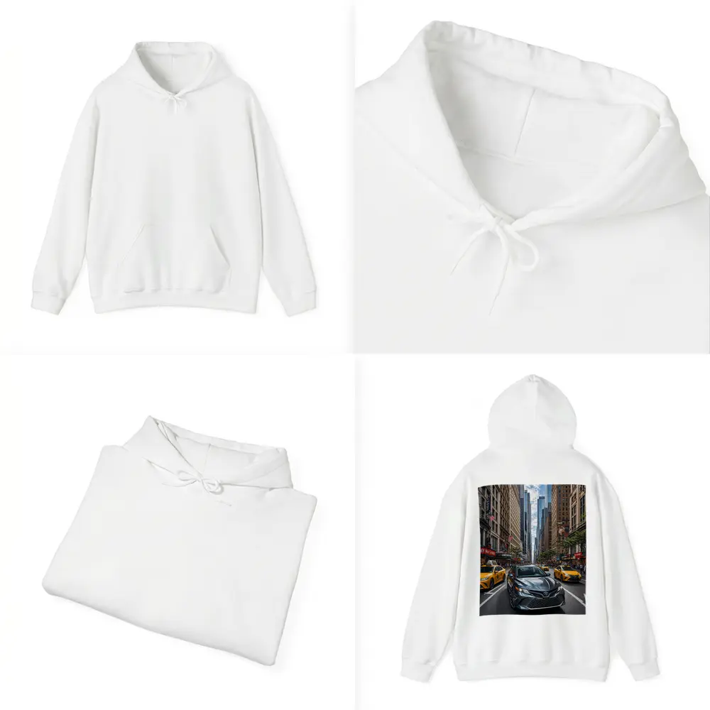 Toyota Camry Cruising New York City Streets – Hoodies