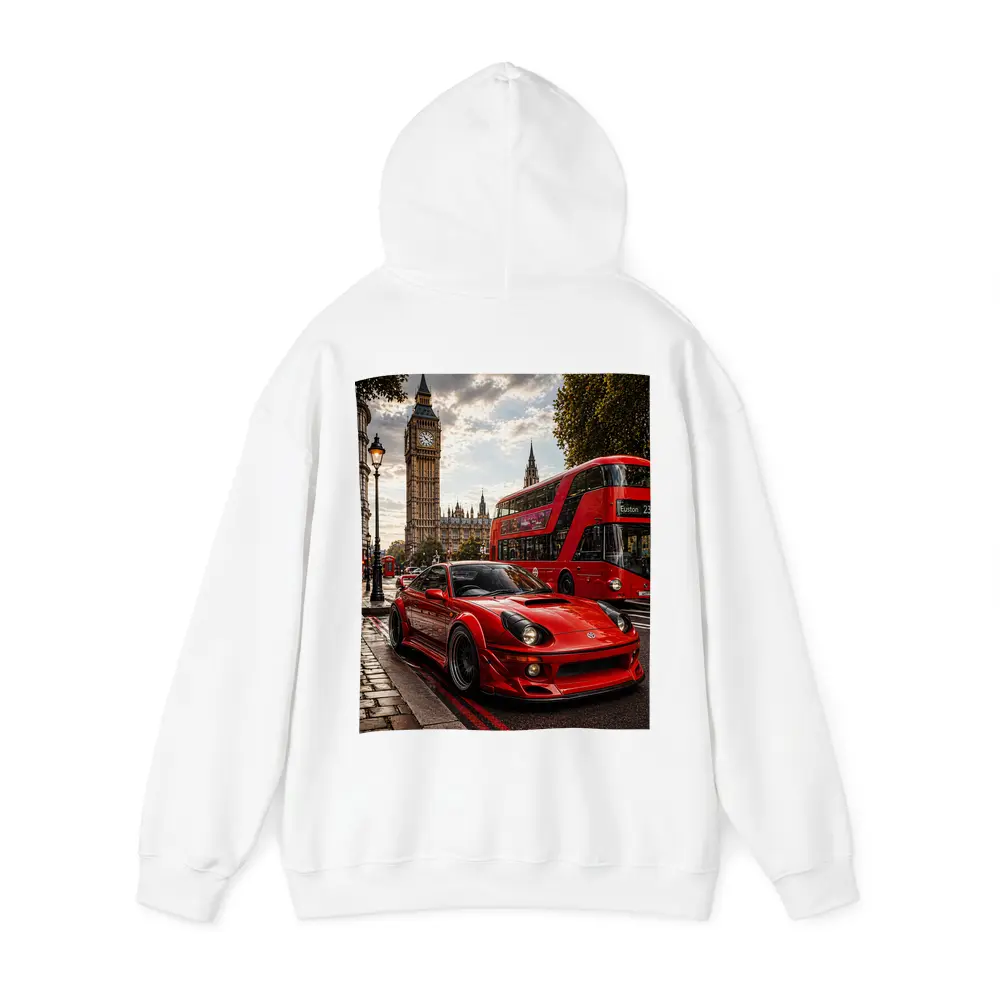 Toyota Celica Red Sports Car London – Hoodies