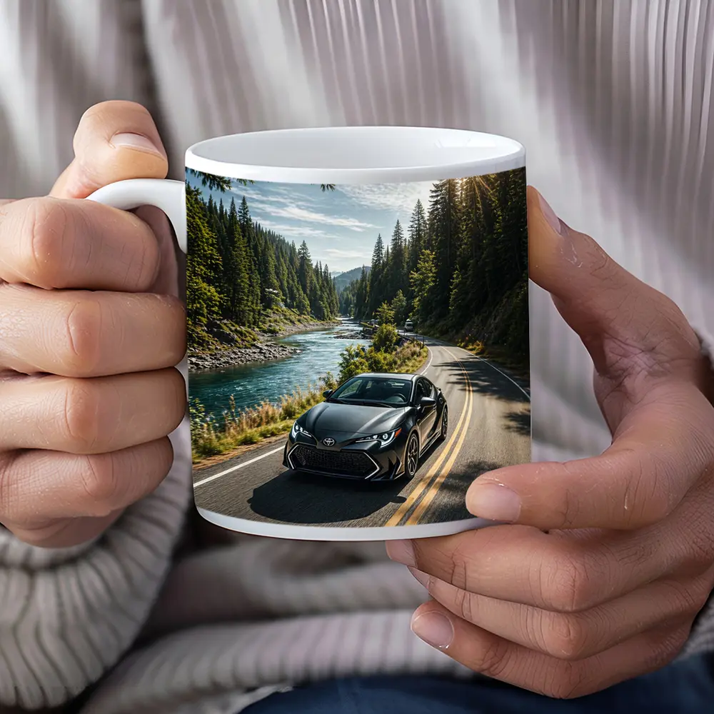 Toyota Corolla Black Forest River Road Drive – Mugs