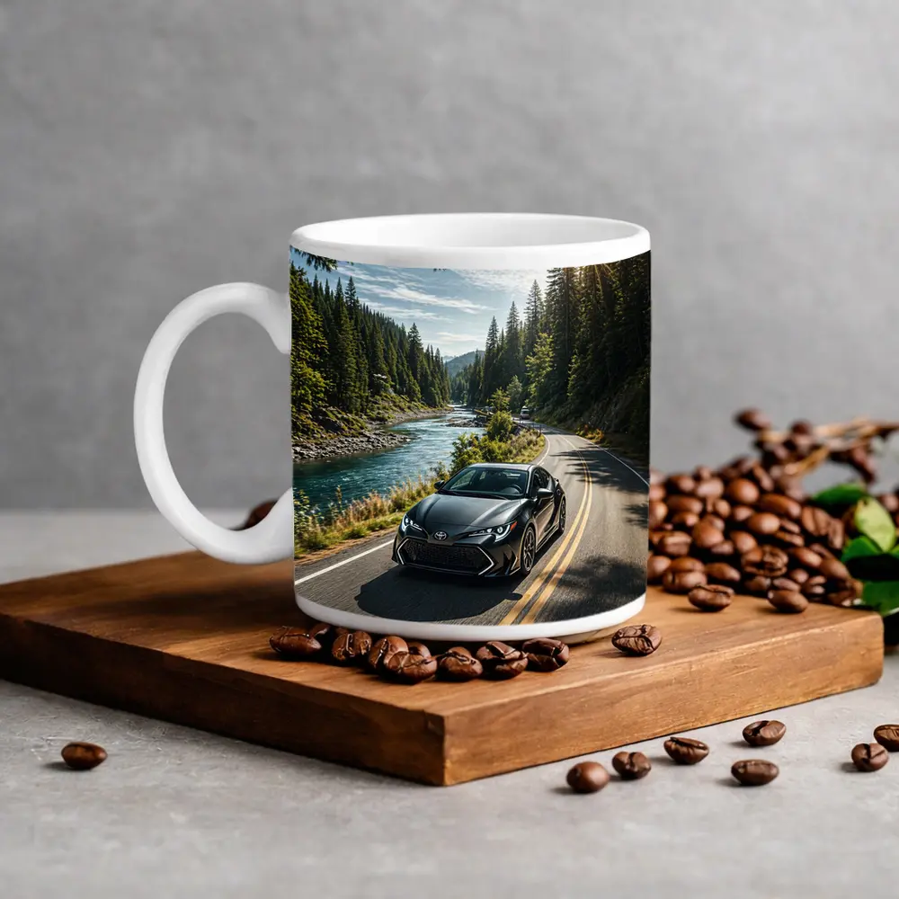 Toyota Corolla Black Forest River Road Drive – Mugs