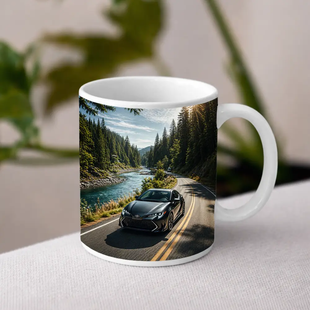 Toyota Corolla Black Forest River Road Drive – Mugs