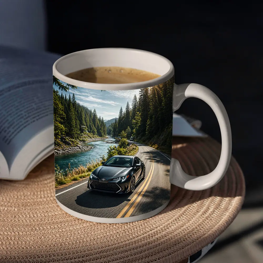 Toyota Corolla Black Forest River Road Drive – Mugs