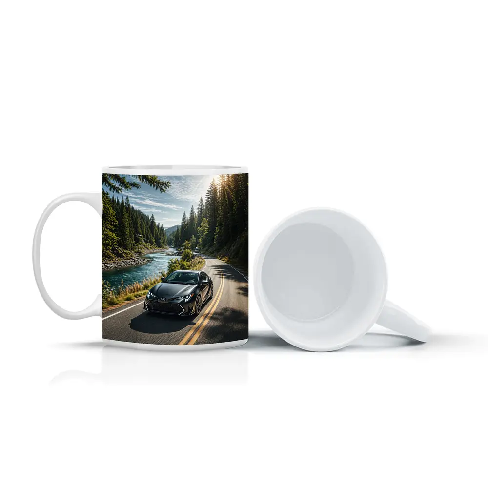 Toyota Corolla Black Forest River Road Drive – Mugs