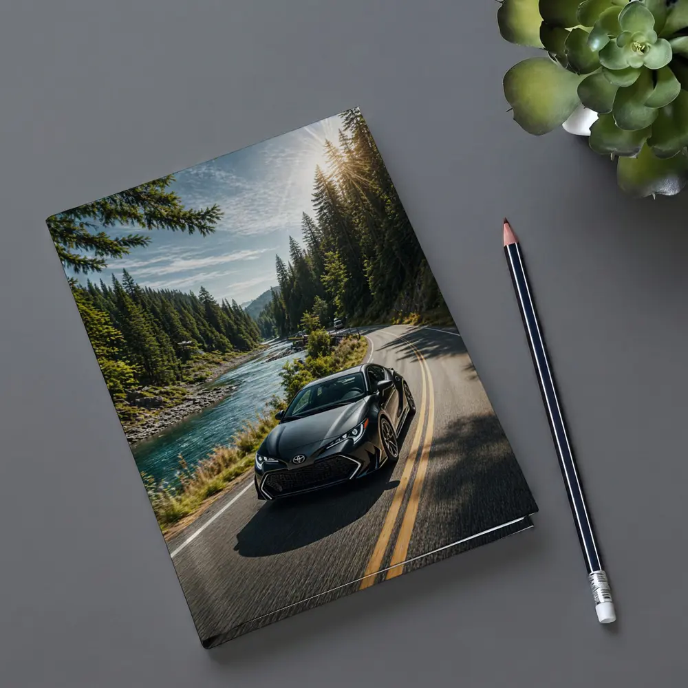 Toyota Corolla Black Forest River Road Drive – Notebooks