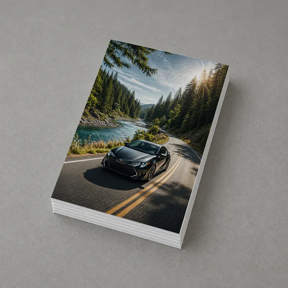 Toyota Corolla Black Forest River Road Drive – Postcards